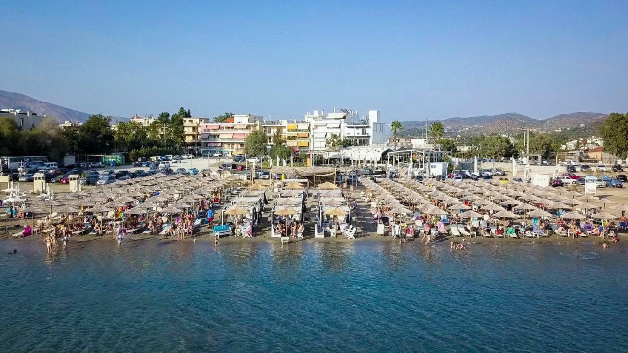 Renovated Apt 100M From Beach Wifi Ac Anavyssos Esterno foto
